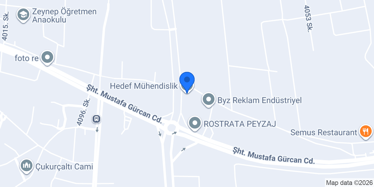 Hedef Mühendislik konumu