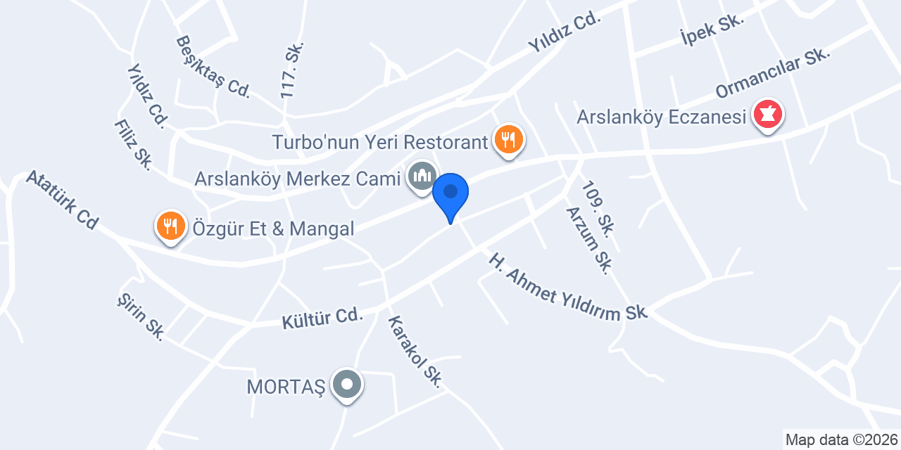 Oto Lastik Tamircisi konumu