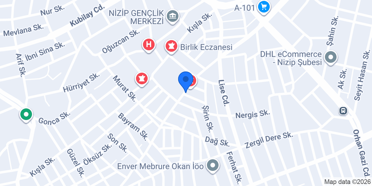Karakuş Ticaret Tüp ve Su konumu