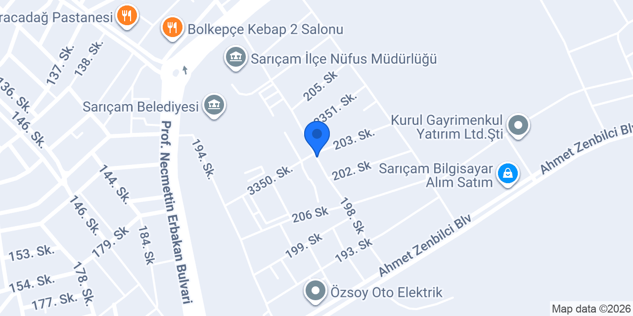 Limon Eczanesi konumu