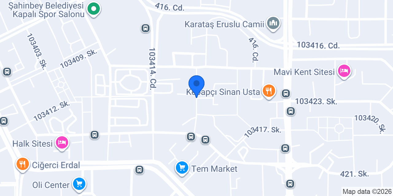 GAZİANTEP 3E İNŞAAT YAPI VE ELEKTRİK konumu
