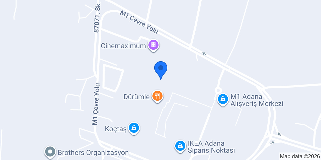 Altınbaş M1 AVM konumu