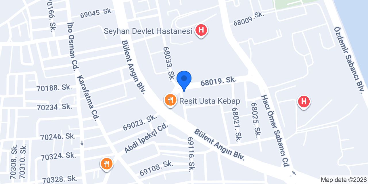 Duru Optik Adana konumu