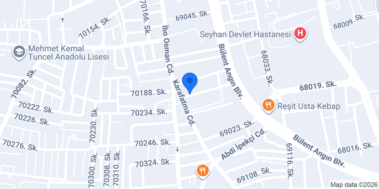 Dayı Bey Express A.Ş konumu