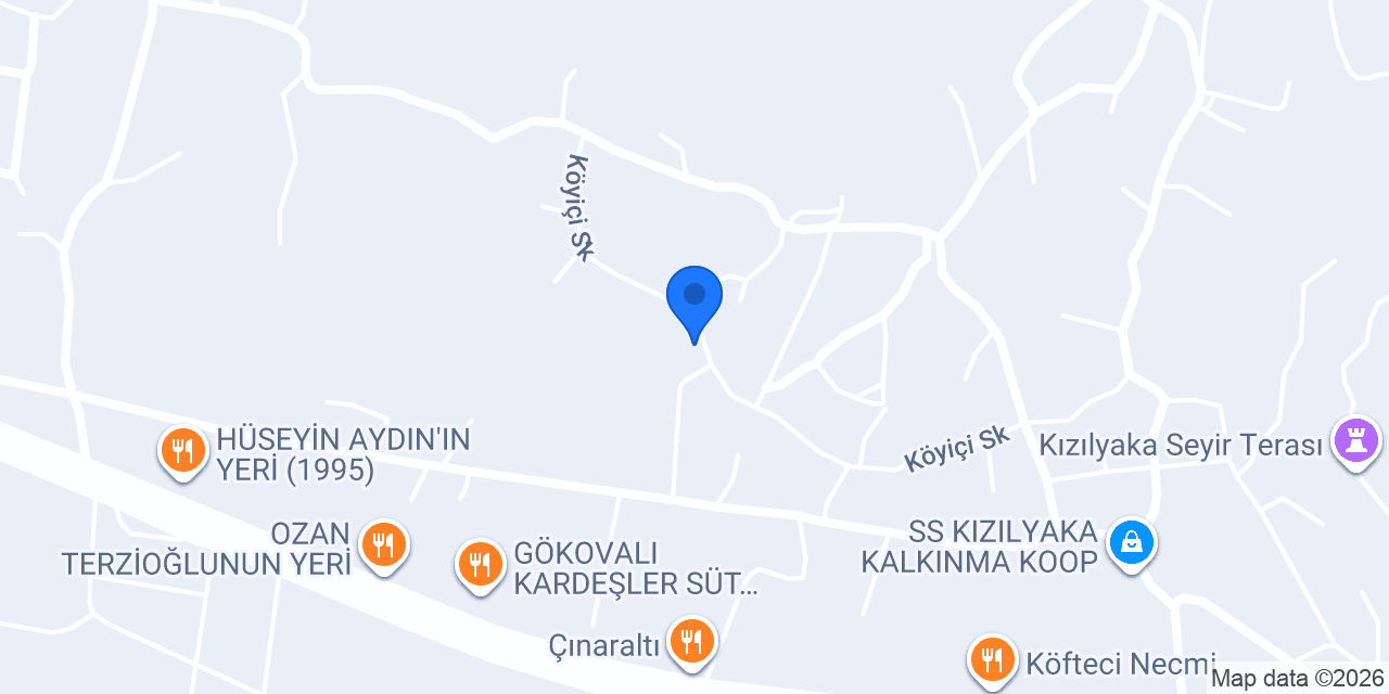 Buz (Kristal Buz fabrikası) konumu