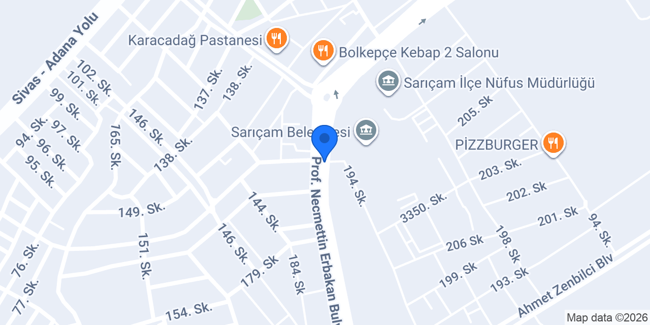 sarıçam balık restorant konumu