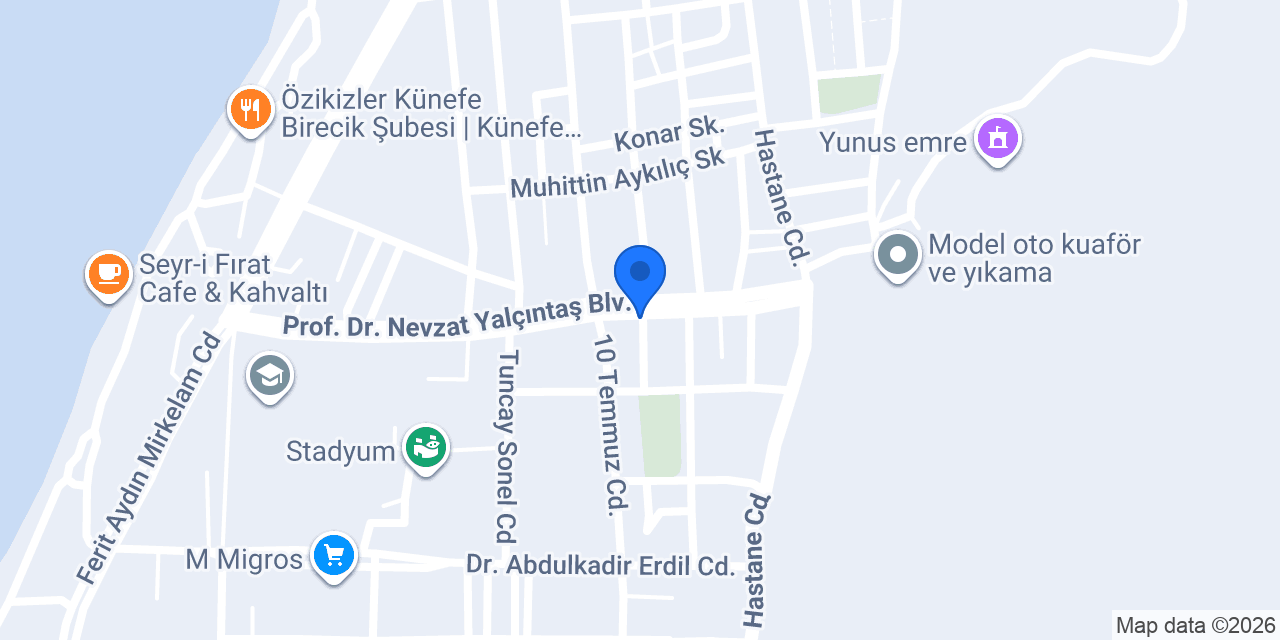Dönerci Celal Usta konumu