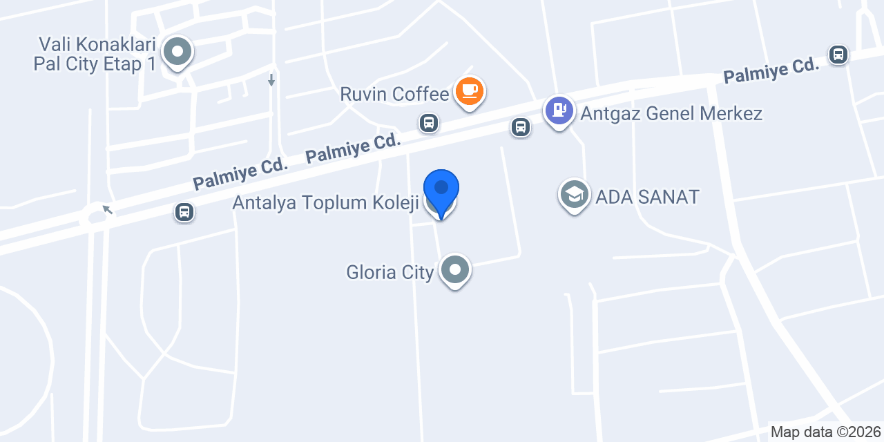 Antalya Toplum Koleji konumu