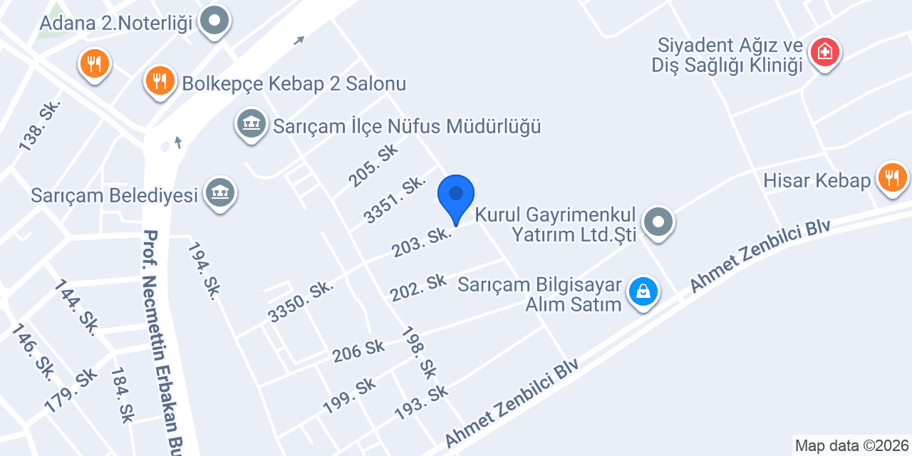 SABİS AHBS konumu