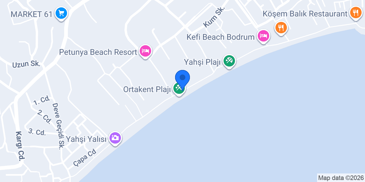 YAHŞİCE REST. konumu