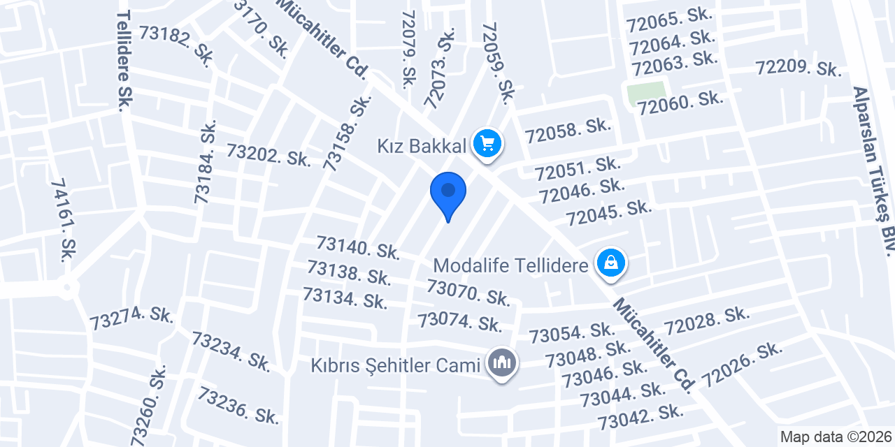 AYK GARAJ ADANA konumu