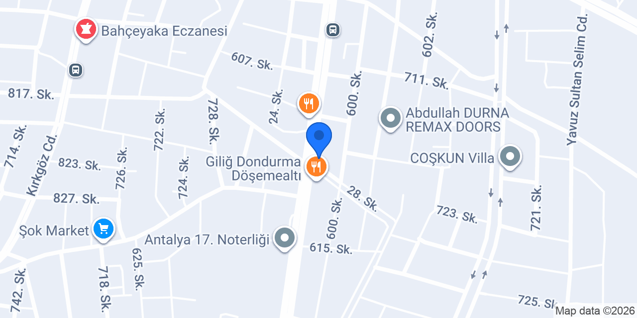 TERZİ DEFNE konumu