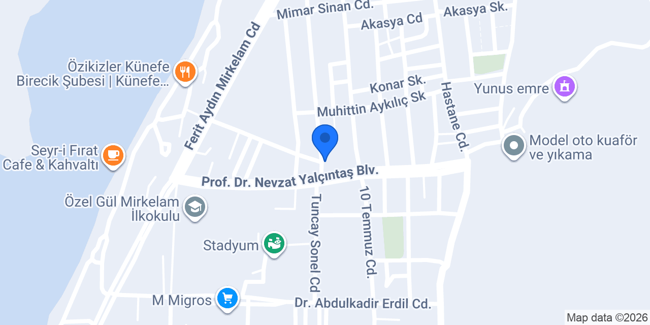 63 Mersin Tantuni konumu