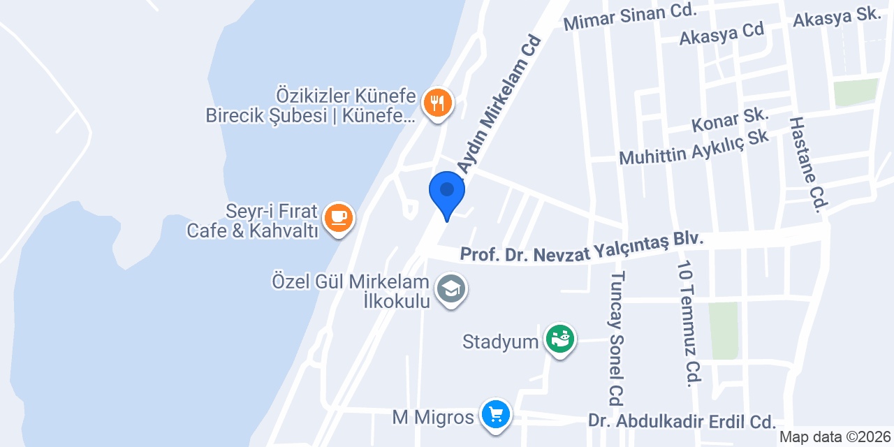 Birecik İmam Hatip Ortaokulu konumu