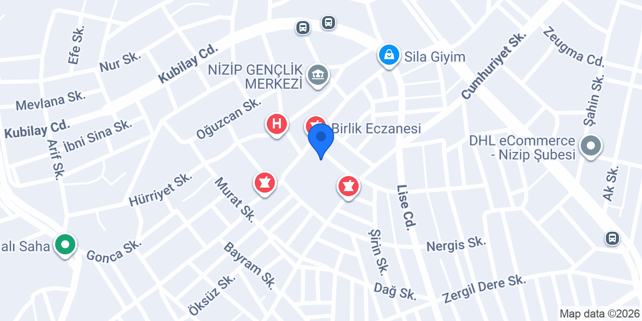 EKINCI BOYACILIK konumu