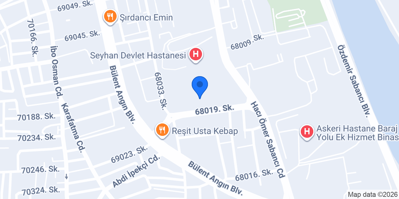 Aksu Medikal konumu