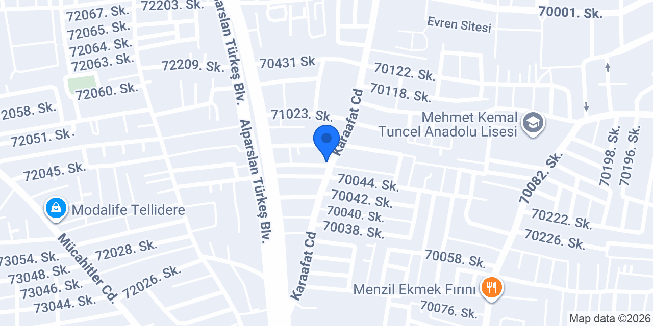 Bilir Odun Ticareti konumu