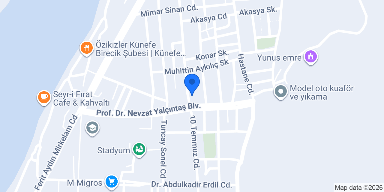Mevsim Çiçekçilik konumu
