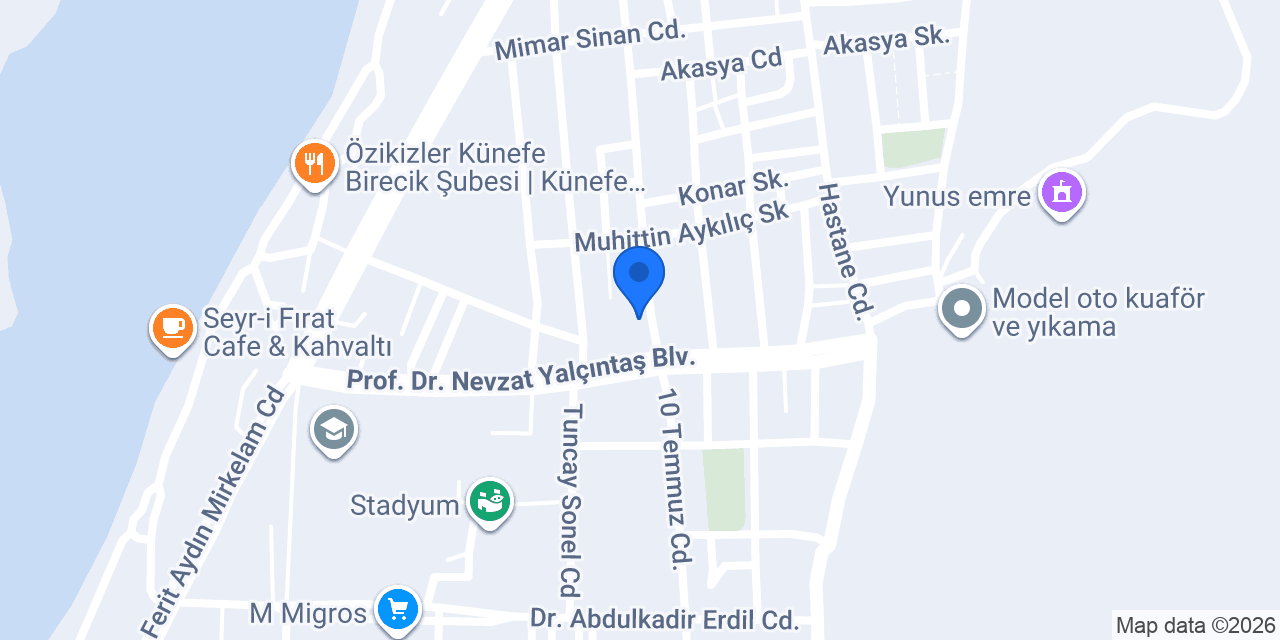 TUBA KİTAP DÜNYASI konumu