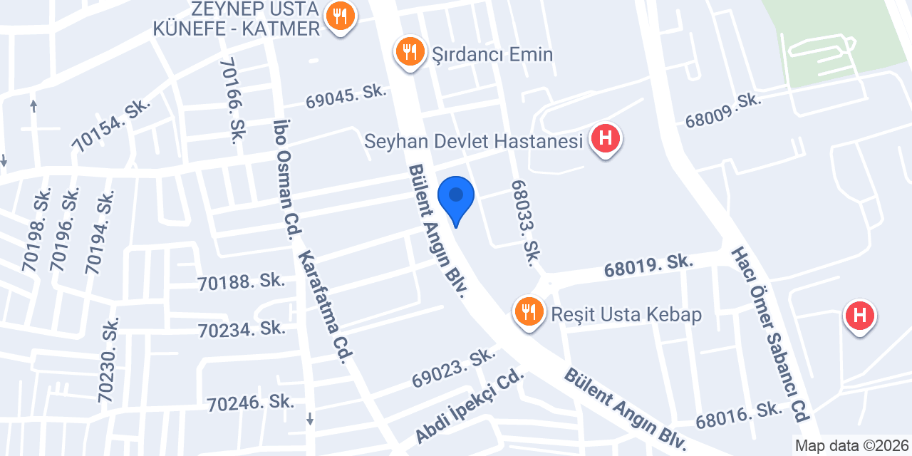 Emmioğlu Kebap ve Lahmacun konumu