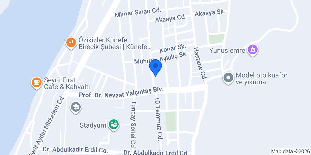 Hüner kahvaltı konumu