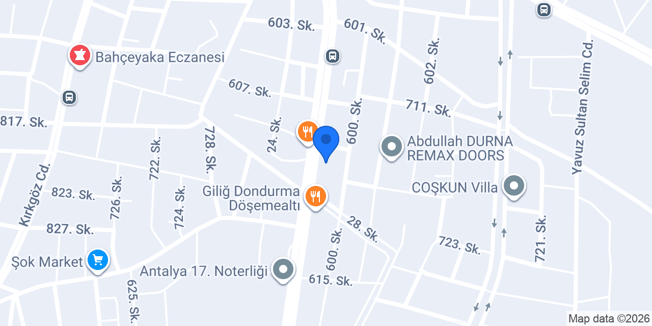 Türkdoğan Hukuk & Danışmanlık konumu