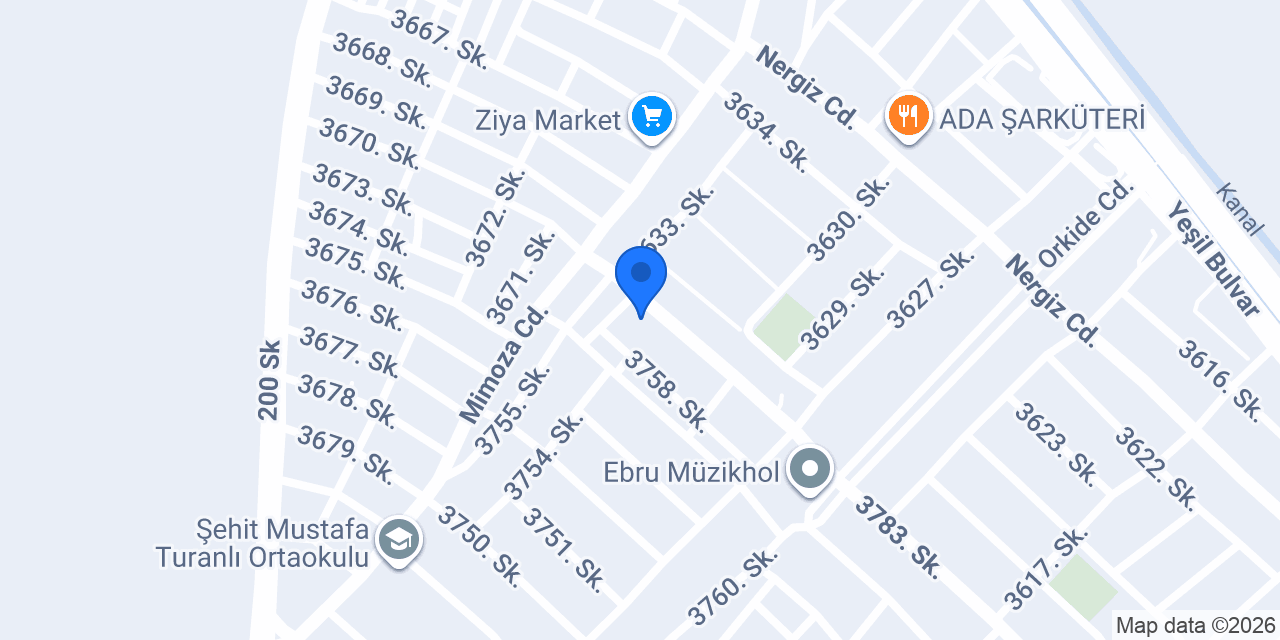 Zorlu Fırın Pasta konumu