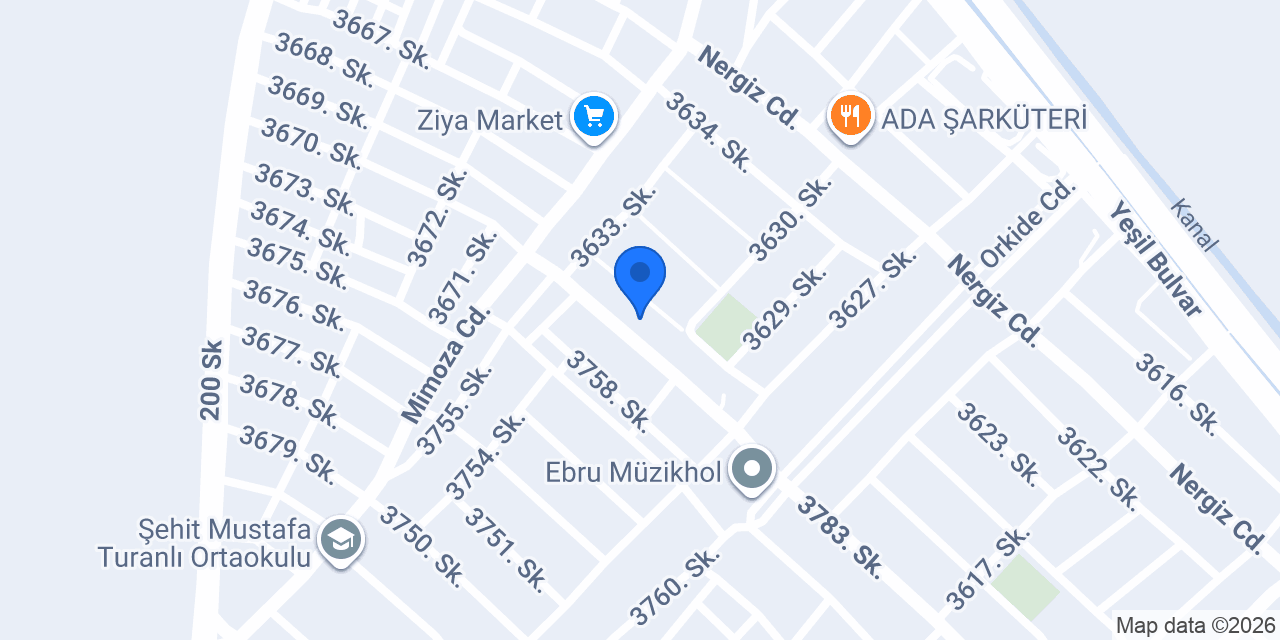 Tuncer Yapı Dekorasyon konumu