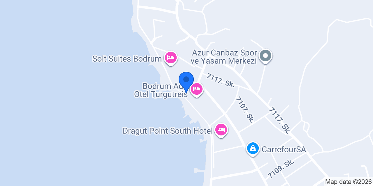Synosse Hotel Turgutreis konumu