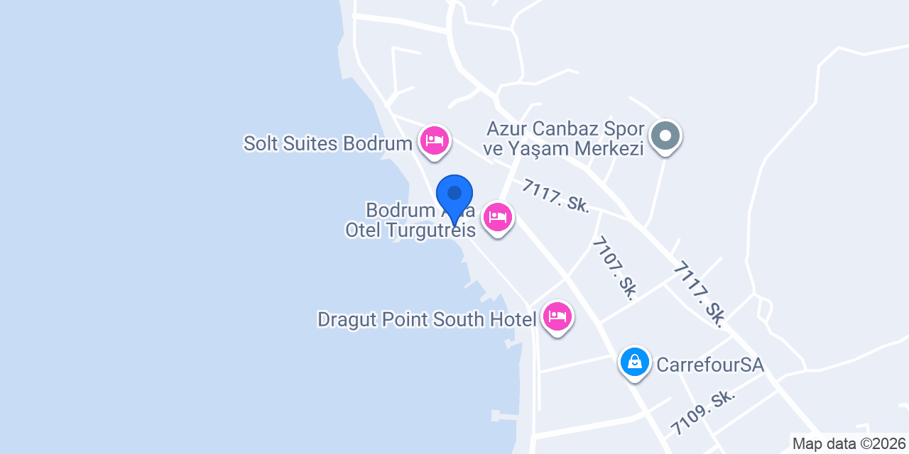 Cemre Otel konumu