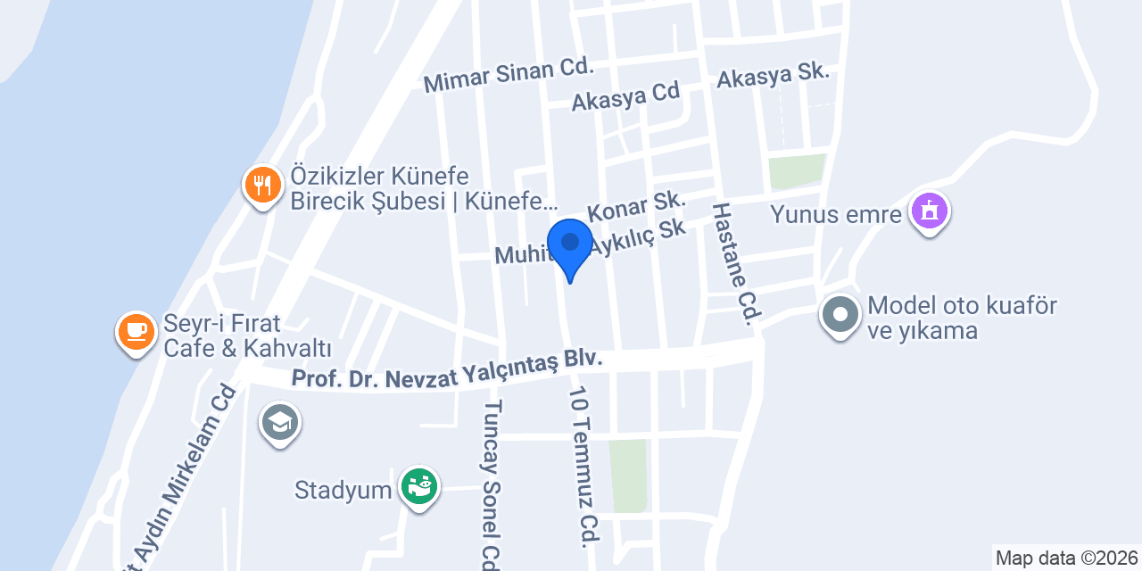 Uncuoǧlu Kuyumculuk konumu
