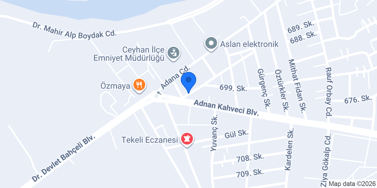 Şanım Temizlik konumu