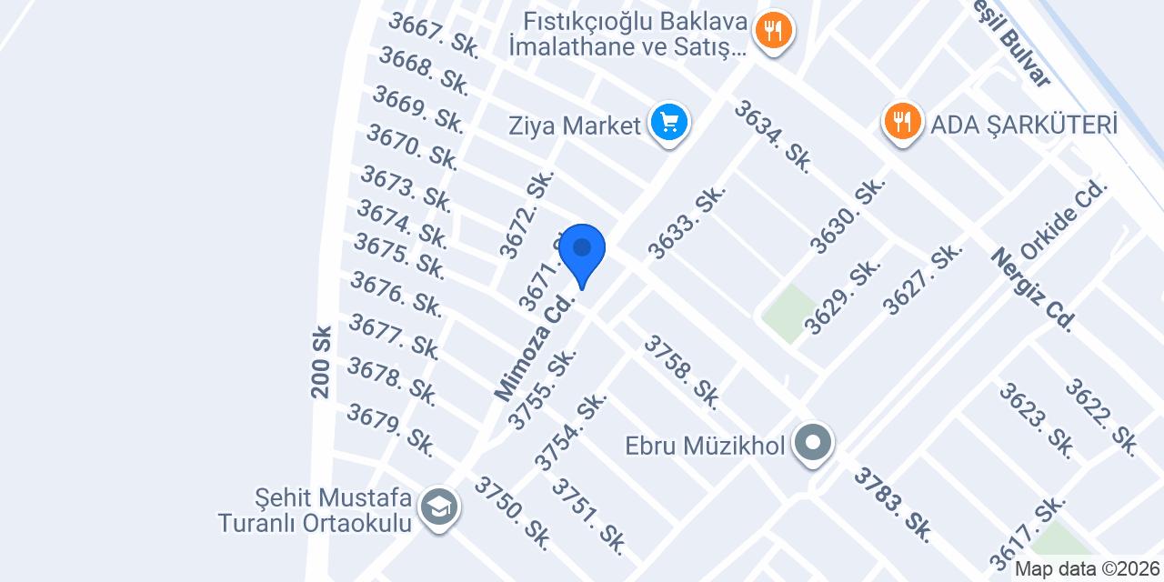 Deniz Kebap Lahmacun Yüreğir konumu