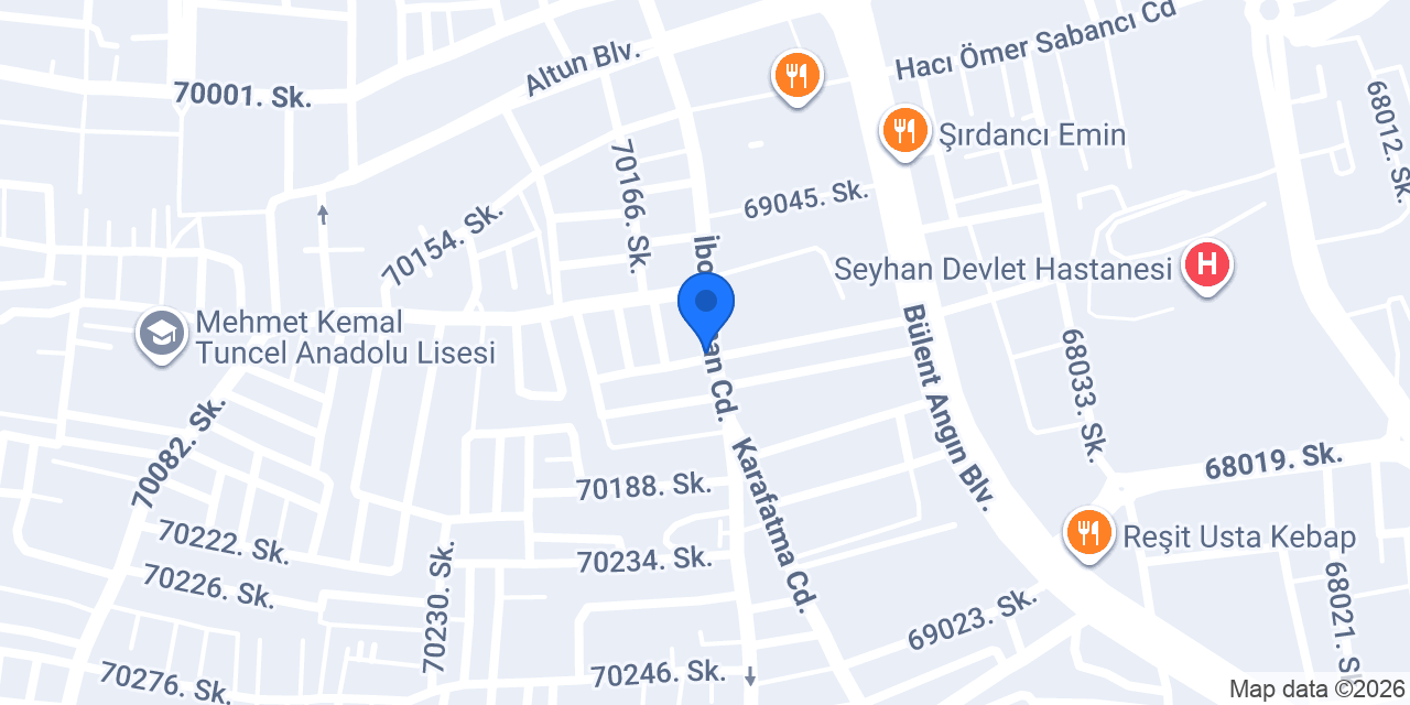 Spotcu Adana konumu