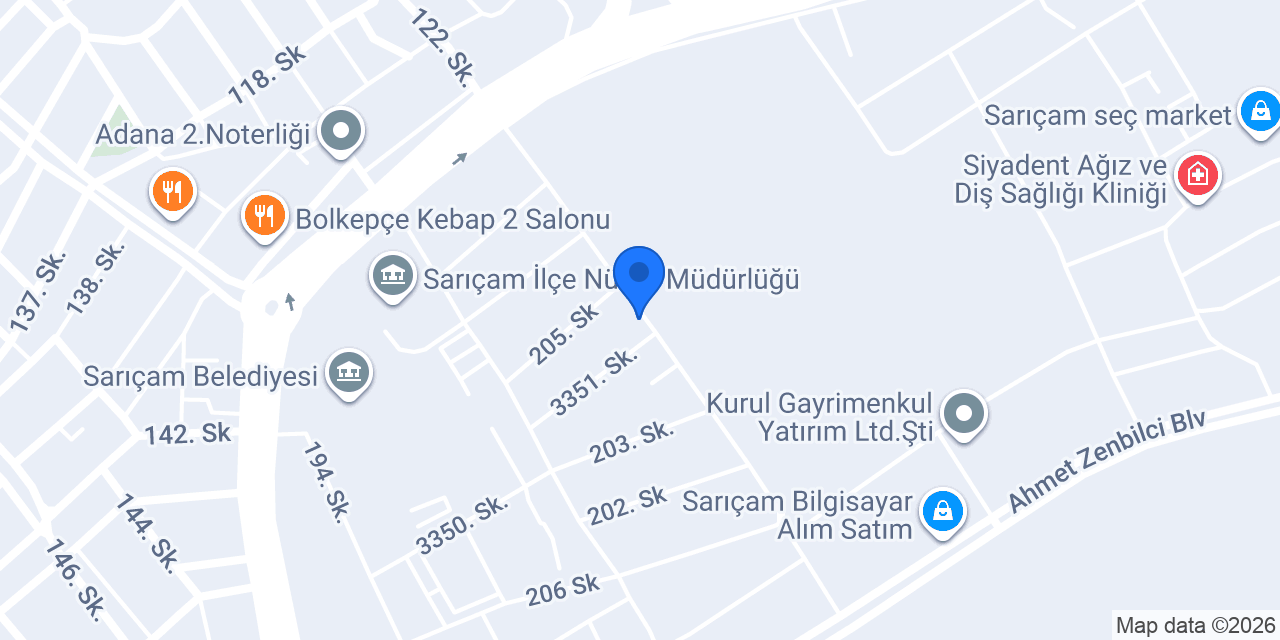 Can Event Hall ( Davet Evi ) konumu