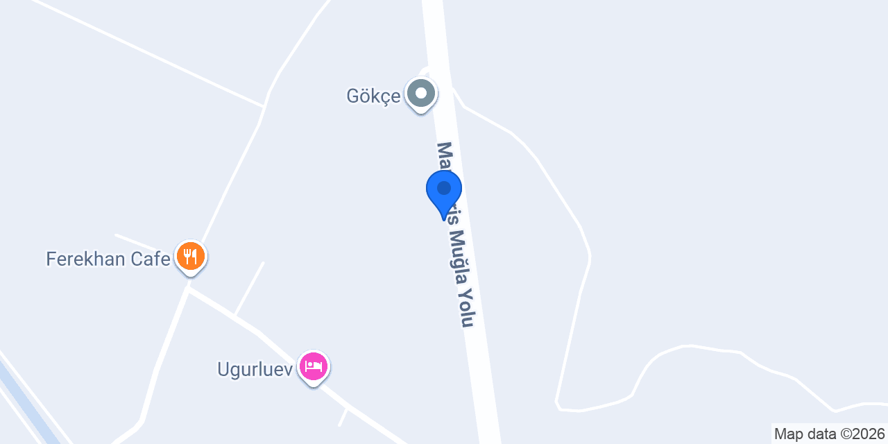Gökçe Kafe konumu