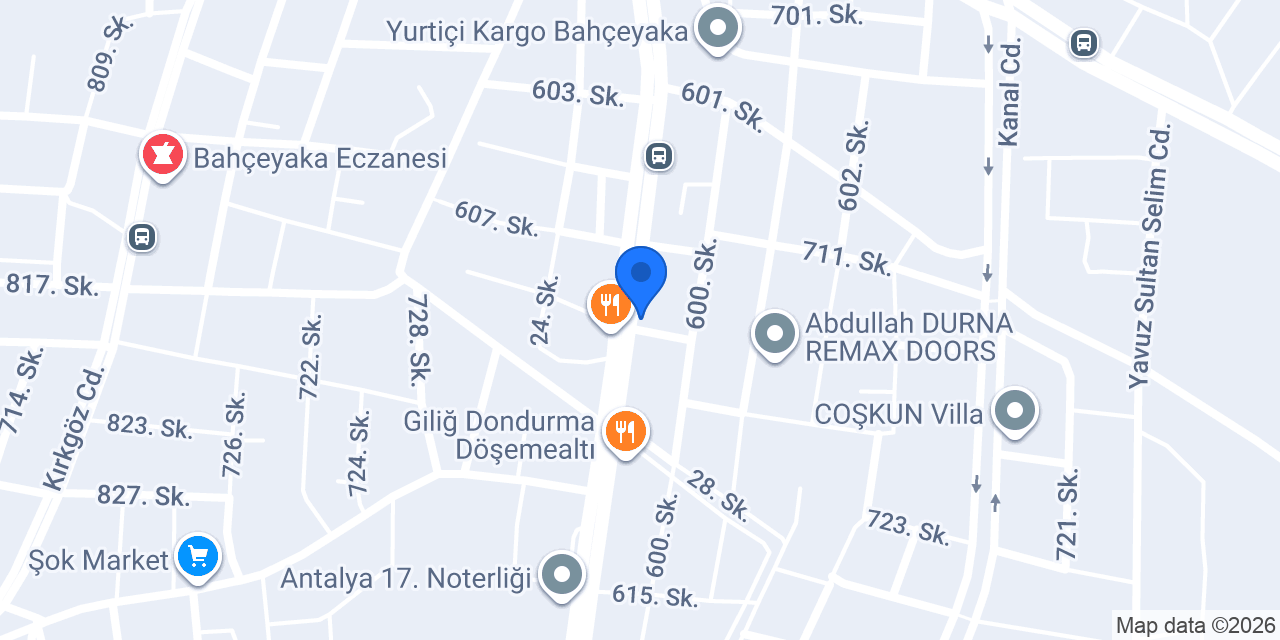 Ülgen Emlak konumu