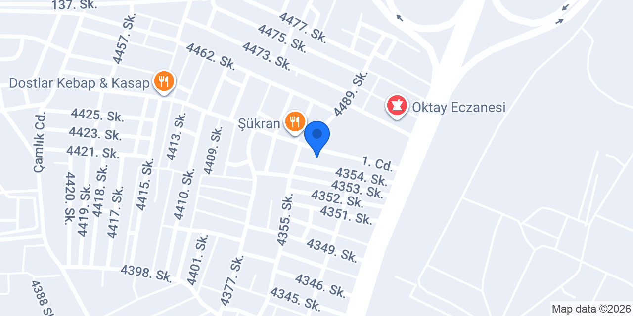 Adalet eczanesi konumu