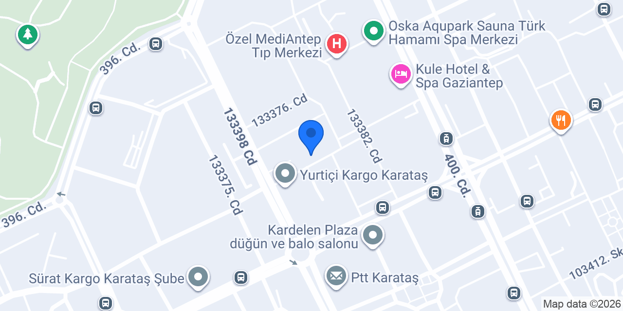 Bi Başka Cafe konumu