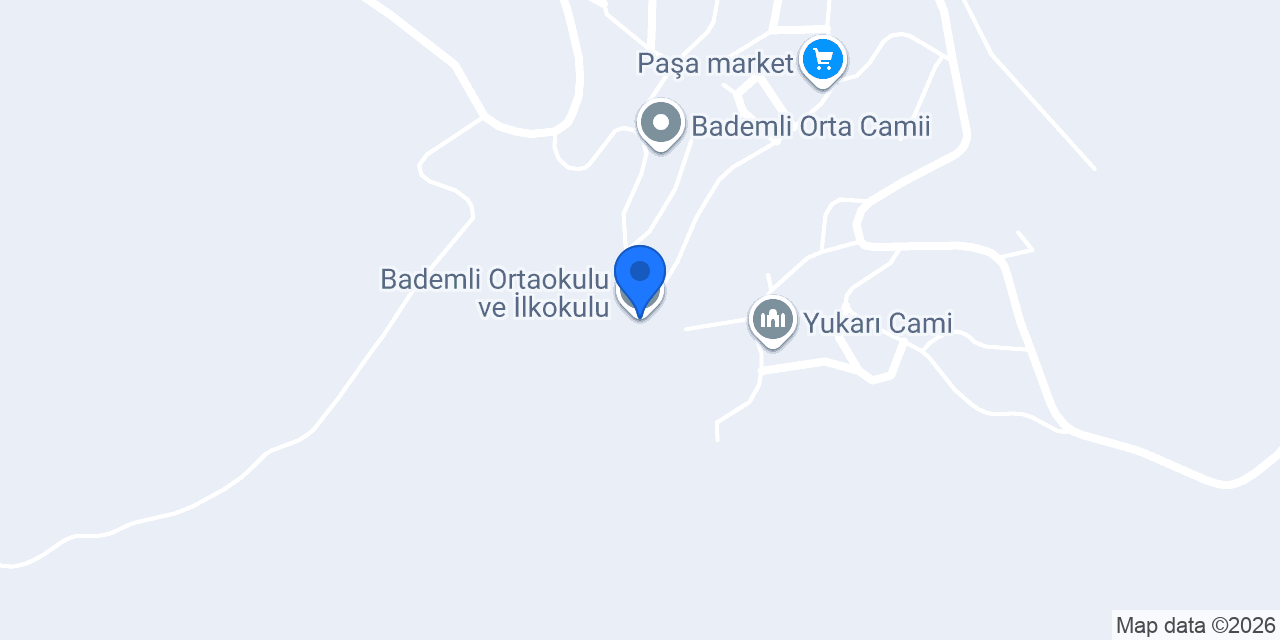Bademli Ortaokulu ve İlkokulu konumu