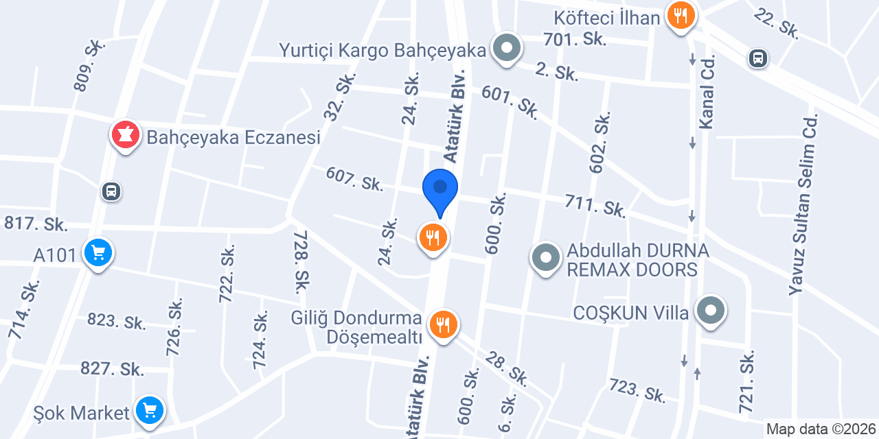 Öz Karadeniz Taş Fırını konumu