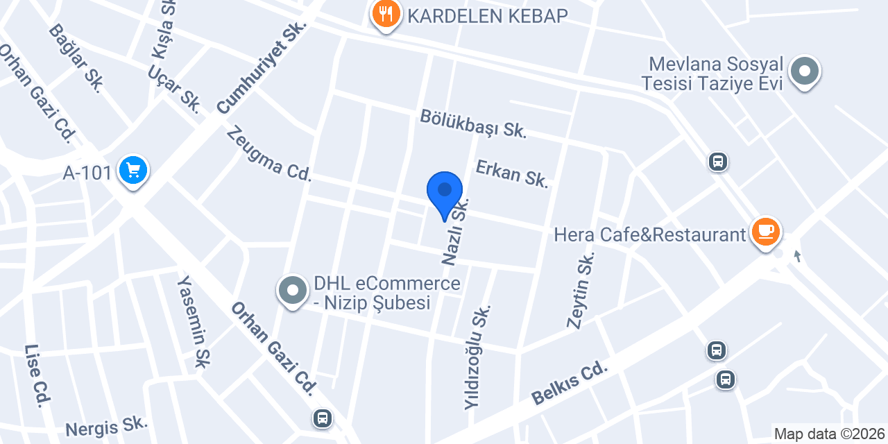 NİZİP PIRIL HALI YIKAMA konumu
