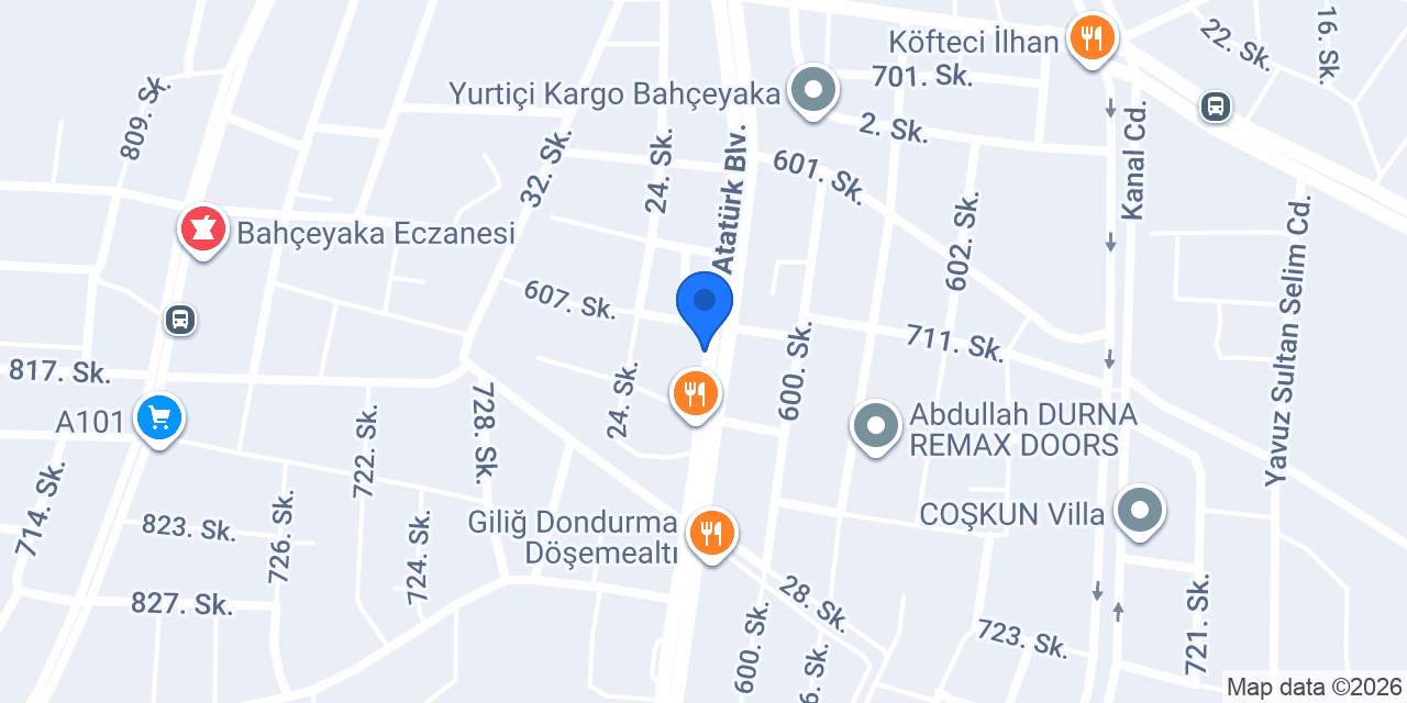Öz-Kök Elektrik & Aydınlatma konumu