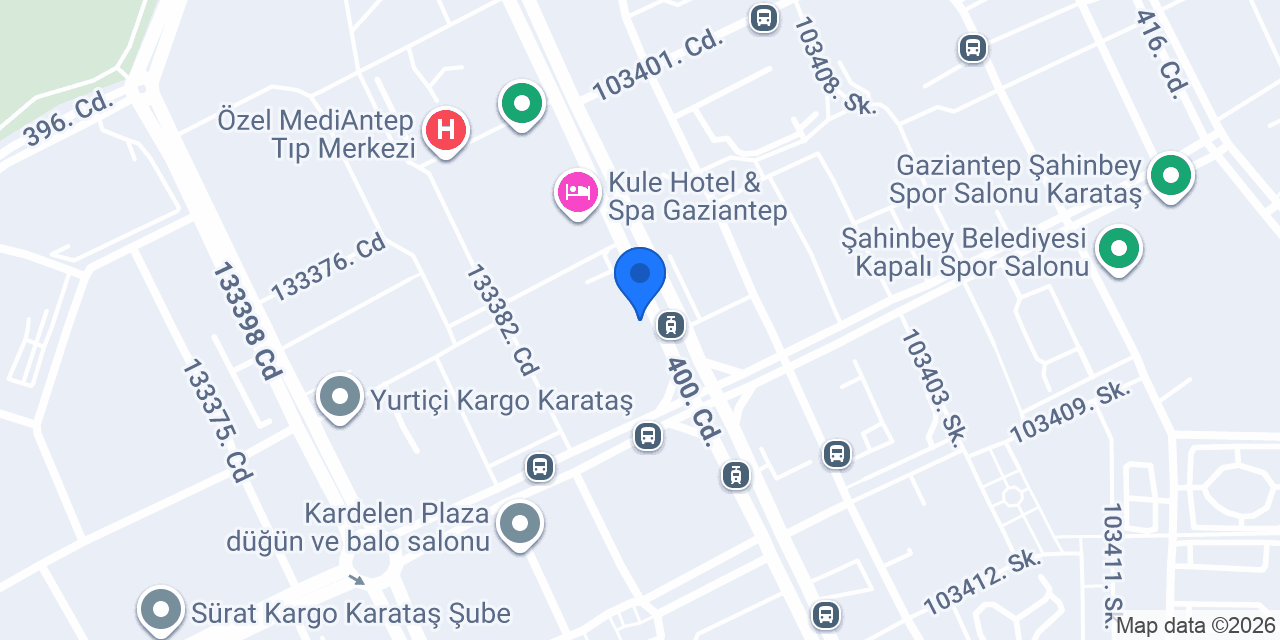 Katılımevim Gaziantep Karataş Şube konumu