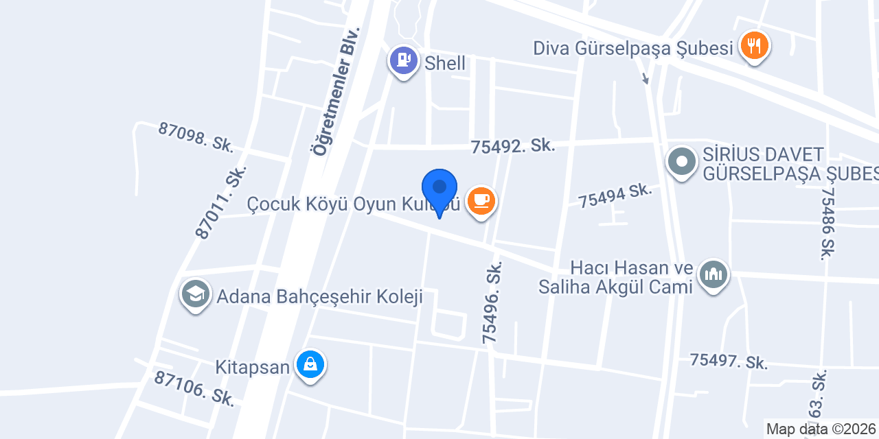 Pizza Taxi Gürselpaşa konumu
