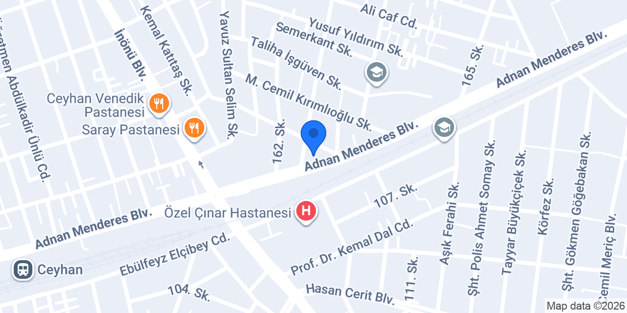 Sentez Eğitim Kurumları konumu