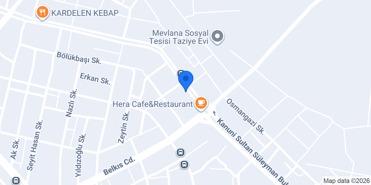 ANTEPLİOĞLU PASTANE CAFE konumu