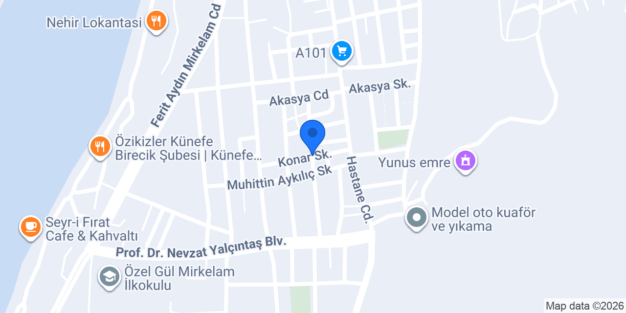 Karakaş Elektrik konumu
