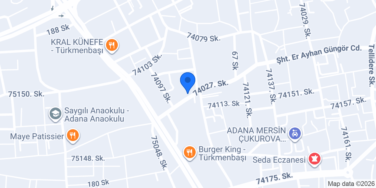Ünzile Şef Kebap konumu