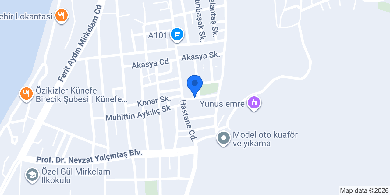 Halk Kütüphanesi konumu